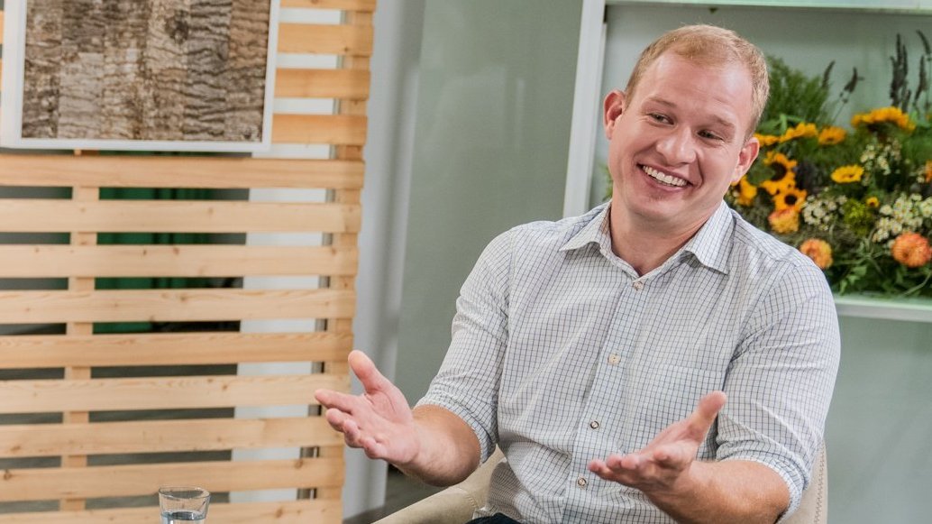 Interviewsituation Reinhard Polsterer und Harald Hochedlinger