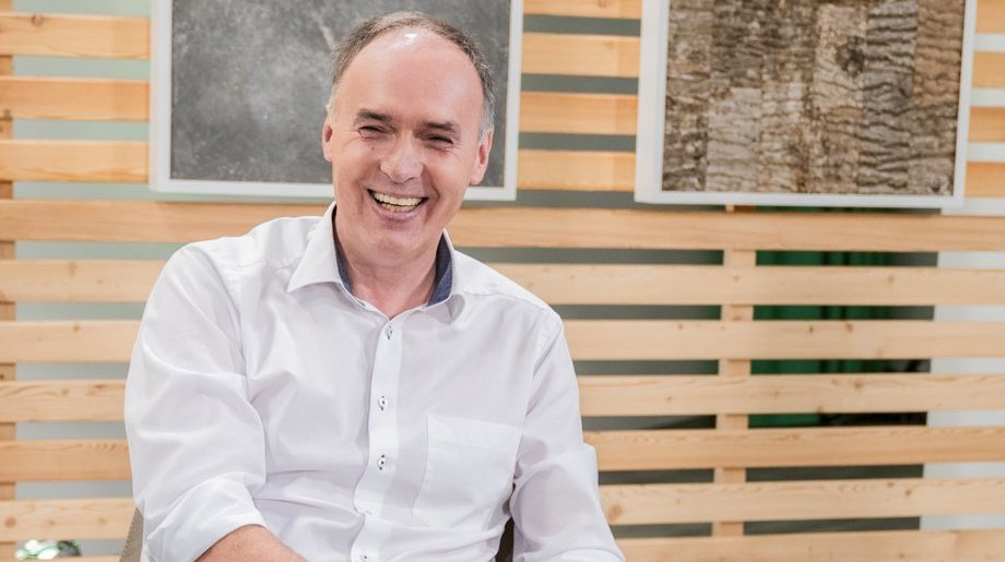 Interviewsituation Reinhard Polsterer und Harald Hochedlinger