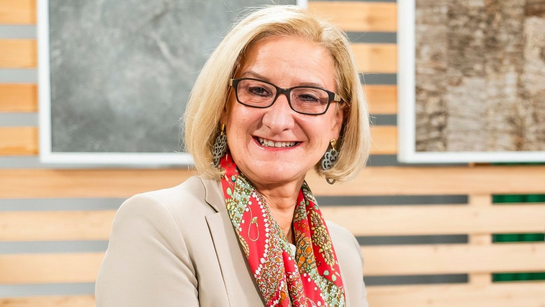 Interviewsituation Johanna Mikl-Leitner und Erwin Pröll