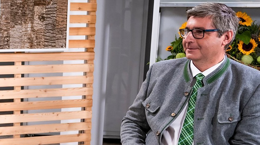 Interviewsituation Josef Pleil und Reinhard Zöchmann