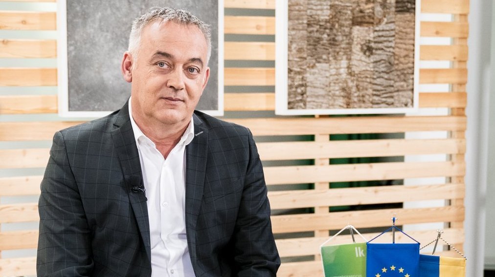 Interviewsituation mit Franz Rauscher und Richard Pichler