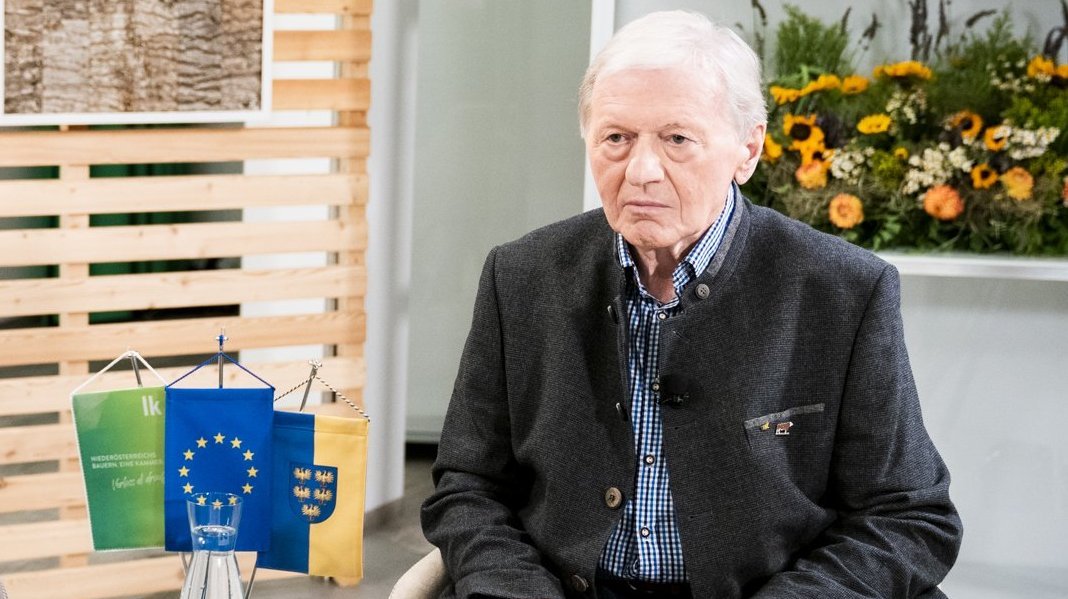 Interviewsituation mit Franz Rauscher und Richard Pichler